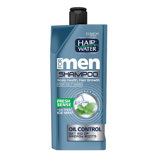 شامپو مردانه ضدشوره و خنک کننده کامان مناسب موهای چرب
